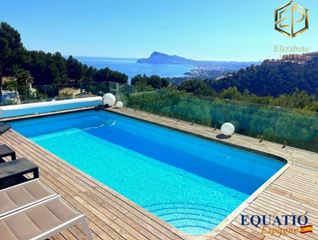 Exceptionnelle Villa Contemporaine avec Vue Panoramique sur la Mer – Altea Hills